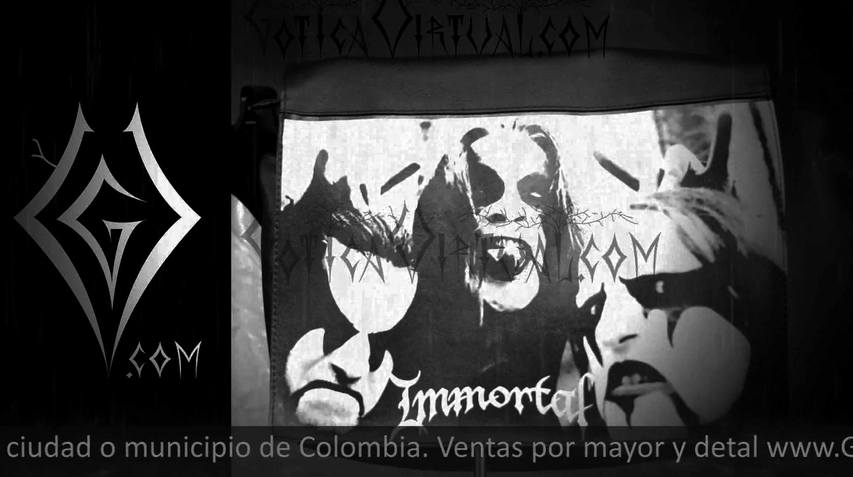 morral immortal black metal bogota medellin yopal neiva bucaramanga cucuta tunja ipiales pasto villavicencio envios colombia
